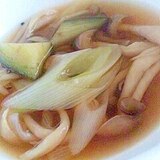 しめじと長ネギと茄子の中華スープ